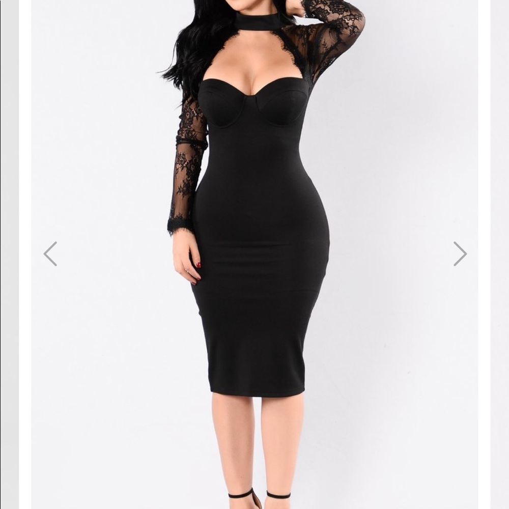 Case of lace dress
